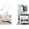 LogiLink PA0379 induktivt ladekabel til Apple Watch, hvid, 1 m