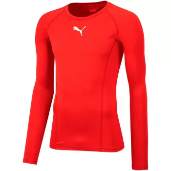 Puma Liga Baselayer tee LS rød 655920 01 XL