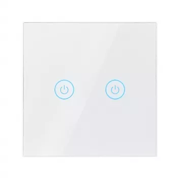 LogiLink WiFi Smart EU lysafbryder, 2-vejs, Tuya-kompatibel, hvid