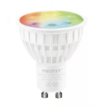 Miboxer FUT103 LED Retrofit GU10 4W RGB-WW smart spot 2.4G