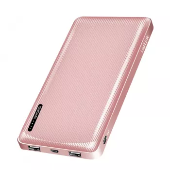 LogiLink mobil powerbank 10000 mAh LiPo USB-C PD rose