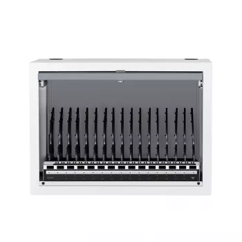 LogiLink USB-C multi-ladestation, 15 porte, PD, smart, grå