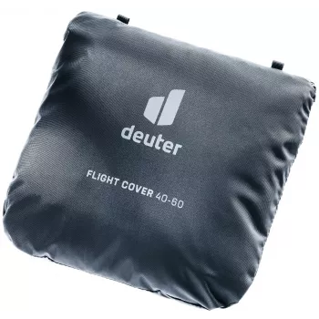 DEUTER Cover til Flight Case - sort beskyttelseshylster mod støv og ridser med udskæringer til håndtag