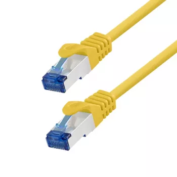 LogiLink Cat.6A S/FTP LSZH patchkabel, CCA, 5 m, gul, EconLine