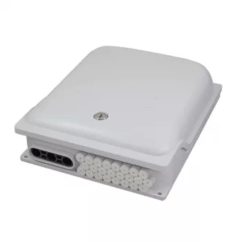LOGILINK FTTX fordelingsboks, 96 fibre, 24x LC Duplex eller SC Simplex, ubestykket, IP65, vægmontering