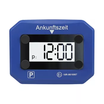 LogiLink Elektronisk parkeringsskive, KBA-certificeret, blå