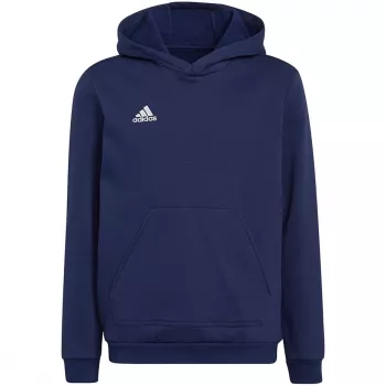 adidas Entrada 22 hoody sweatshirt til børn Navy Blue 140cm
