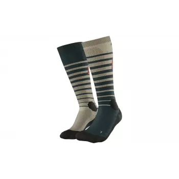 Dynafit FT Graphic Rock Ski Touring Socks Khaki L (43-46)