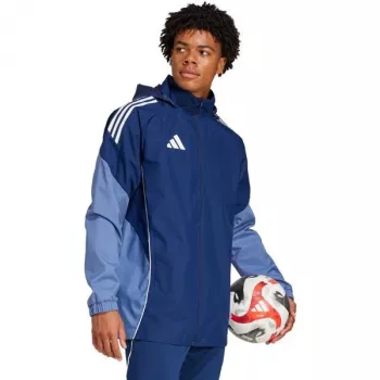 adidas herre Tiro 25 Competition alletvejrsjakke navy blå L