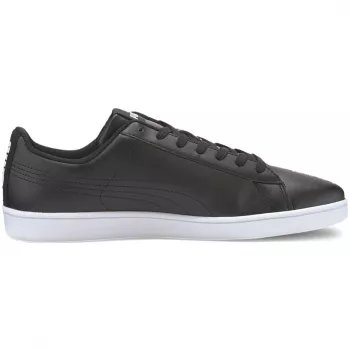 PUMA UP herre low-top sneaker sort syntetisk læder ruskind gummisål snøring