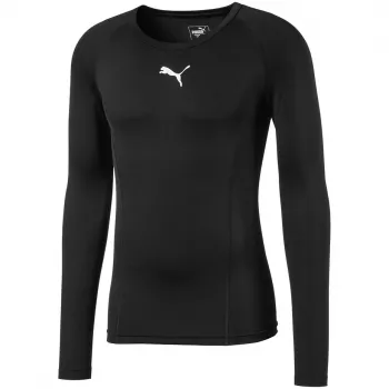 Puma Liga Baselayer Tee LS herre langærmet kompressionst-shirt sort 655920 03 S