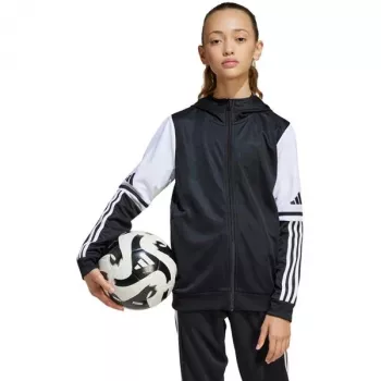 adidas Squadra 25 hoodie børn sort/hvid 140cm