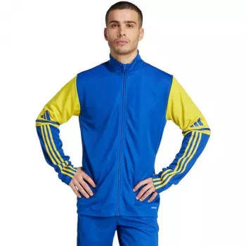 adidas Squadra 25 træningstrøje til herre fodbold, genanvendt polyester AEROREADY Team Royal Blue/gul L