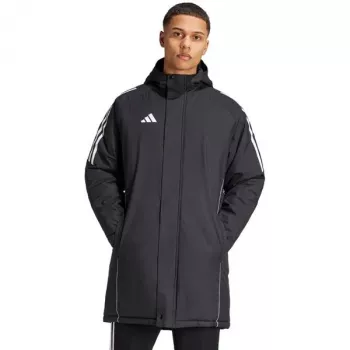adidas Tiro 24 Stadium parka herrejakke sort/hvid L