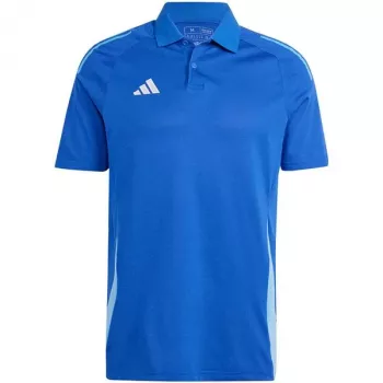 adidas Tiro 24 Competition poloshirt herre Team Royal Blue/hvid 2XL