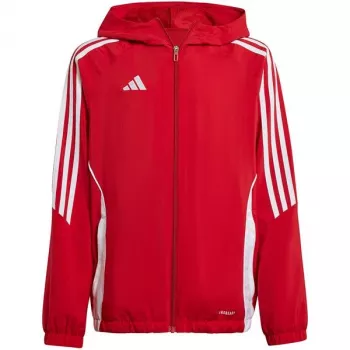adidas Tiro 24 børne-træningstrøje rød 128cm