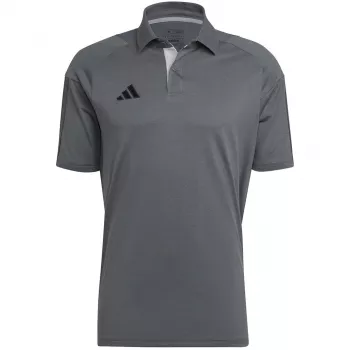 adidas Tiro 23 Competition polo T-shirt grå Vier/sort HU1344 S