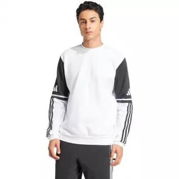 adidas Squadra 25 Sweat Crew herre-sweatshirt hvid/sort størrelse S