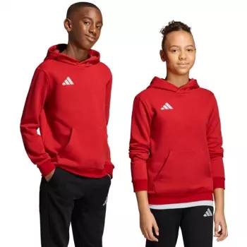 adidas Entrada 26 hoodie børn rød 164cm