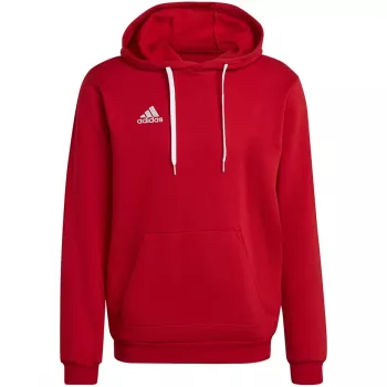 adidas Entrada 22 Hoody herre sweatshirt rød H57514 L