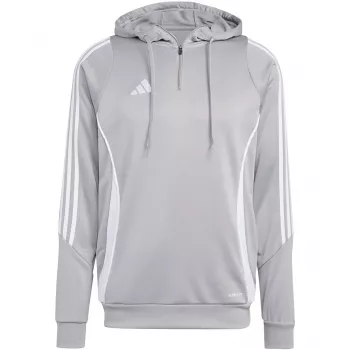 adidas Tiro 24 træningshættetrøje medium grey heather IR7551