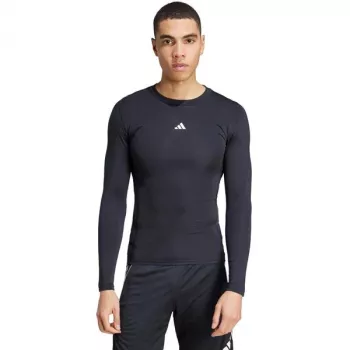 adidas Techfit langærmet træningstrøje til herre sort L