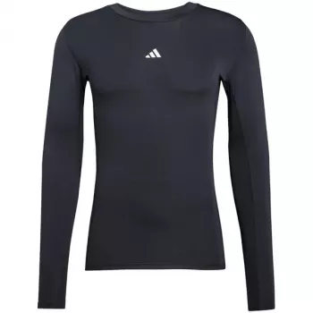 adidas Techfit langærmet træningstrøje til herre sort L