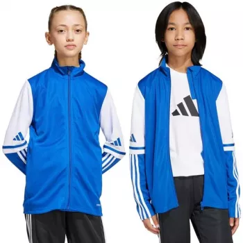 adidas Squadra 25 træningsjakke junior team royal blue/hvid 140cm