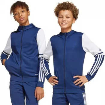 adidas Squadra 25 hoodie børn navy blå/hvid 164cm