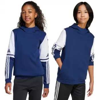 adidas Squadra 25 sweat-hoodie til børn, navy blue, JD4804, 140cm