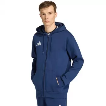 adidas Entrada 26 full-zip hoodie herre navy blue S