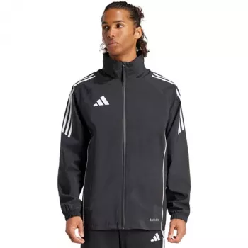 adidas Tiro 24 Rain Men's Football Rain Jacket Black/White L