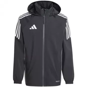 adidas Tiro 24 Rain Men's Football Rain Jacket Black/White L