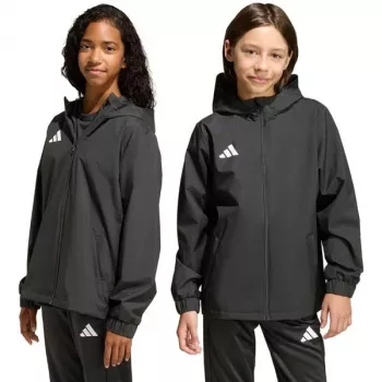 adidas Entrada 26 alvvejrsjakke børn sort JZ9104 128cm