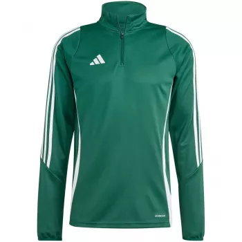 adidas Tiro 24 træningstop sweatshirt grøn-hvid IS1040 M