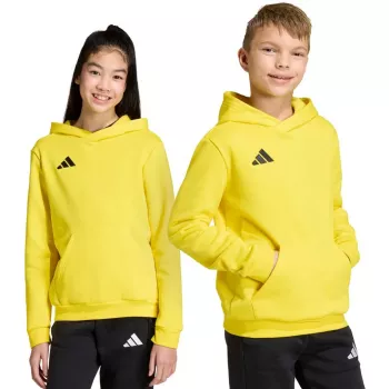 adidas Entrada 26 Hoody Børn gul 140cm