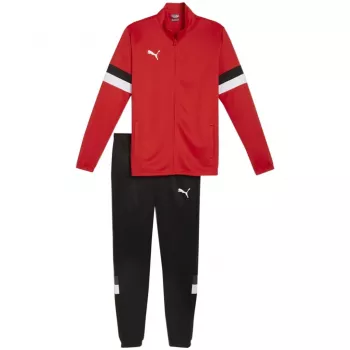 PUMA herre Team Rise træningsdragt rød og sort størrelse L