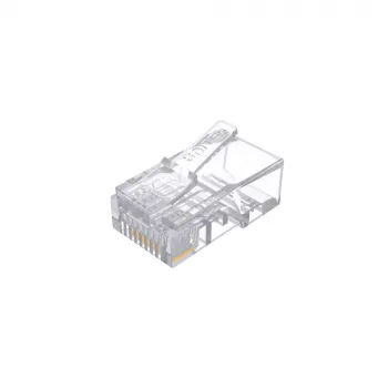 UNITEK RJ45 Modular Plug (8P8C) Cat. 5e, 100-Pack