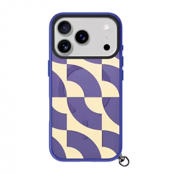 LAUT Keyko Pop cover til iPhone 17 Pro Max, Indigo Tide