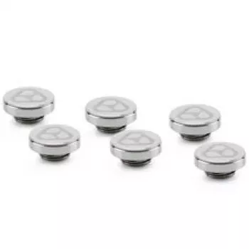 Thermal Grizzly DeltaMate plug lukkeprop, messing - blank nikkel, 6-pak