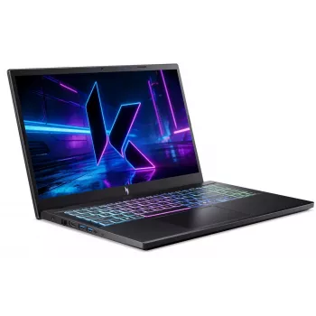 Acer Nitro V 15 AI Gaming-laptop, 15,6 inch FHD 144Hz, AMD Ryzen 7 170, NVIDIA GeForce RTX 5060, 16GB DDR5, 1TB SSD, uden styresystem, Obsidian Black