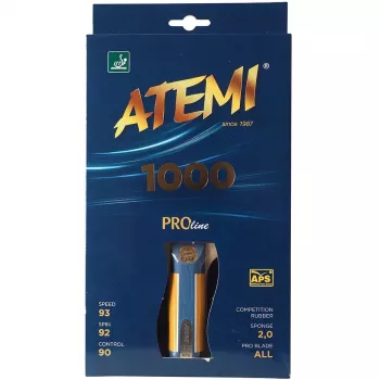 Ny Atemi 1000 Pro anatomisk bordtennisbat