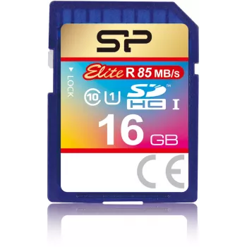 Silicon Power Elite 16GB SDHC Class 10 U1-hukommelseskort
