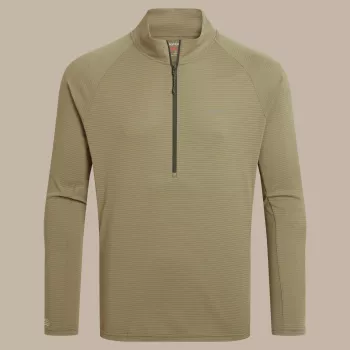 Craghoppers NosiLife SolarShield+ Half Zip Top - Cardamon, L