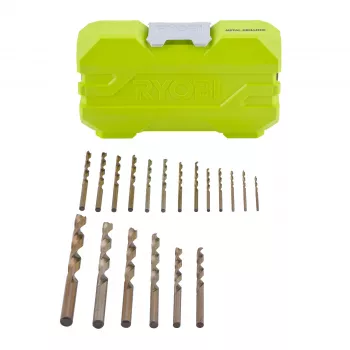 Ryobi HSS metalbor - 19 dele