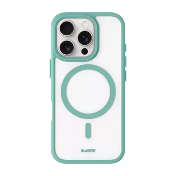 LAUT Huex Protect-cover til iPhone 16 Pro, grøn