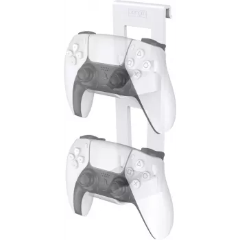 Venom opbevaringsstander til PS5-controller - Lodret stander til 2 DualSense-controllere, sort ABS-plast, skrivebordsorganizer