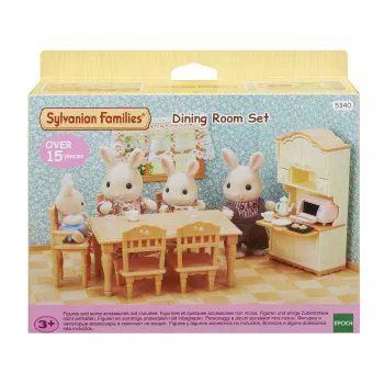 Sylvanian Families Landhus Spisestue Møbelsæt