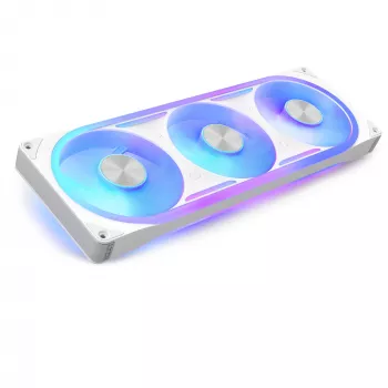 NZXT F360U Ultra RGB 120mm Blæser Tredobbelt Pakke hvid