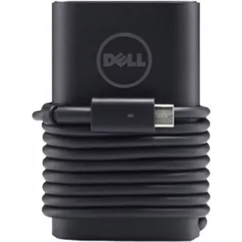 Dell 90W USB-C AC-adapter med 1m kabel - USB Power Delivery 3.0, EU-stik